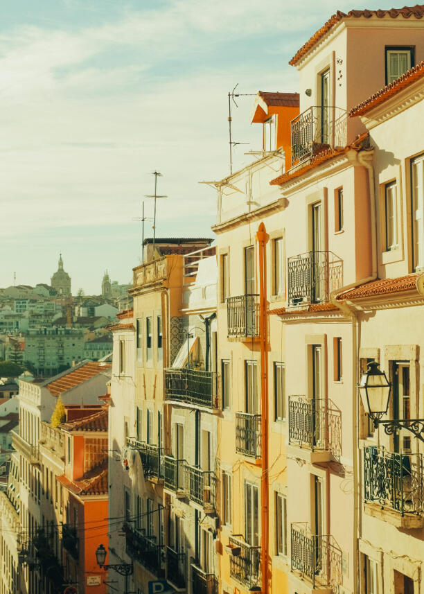 A3 Wall Print: Sunny Lisbon (325x480mm)