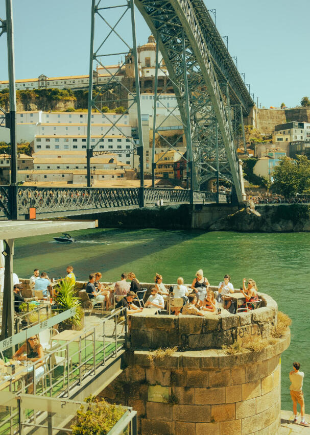 A3 Wall Print: Dom Luís I Bridge Porto (325x480mm)