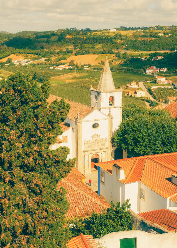 A3 Wall Print: Obidos Castle Views (325x480mm)